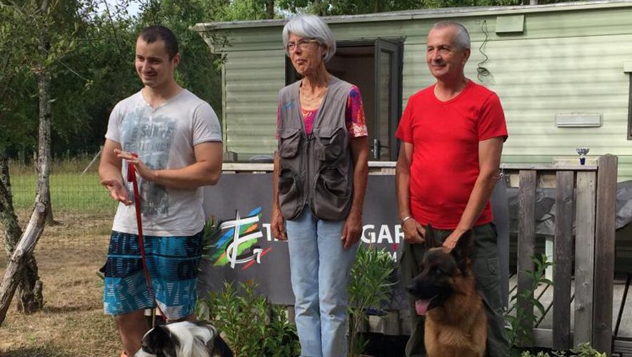 Le podium du championnat régional./ Photo DDM.